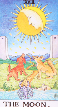 塔羅牌第18張